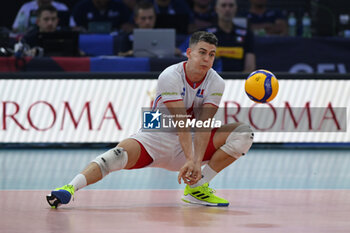 2023-09-14 - Jenta Grebennikov (FRA) during the CEV Eurovolley 2023 semifinal match between Italy vs France, Palazzo dello Sport in Rome, Italy, on September 14, 2023. - SEMIFINAL - ITALY VS FRANCE - CEV EUROVOLLEY MEN - VOLLEYBALL