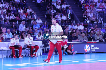 2023-09-16 - Nikola Grbic (head coach Poland) - GOLD MEDAL FINAL - ITALY VS POLAND - CEV EUROVOLLEY MEN - VOLLEYBALL