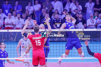 2023-09-16 - Alessandro Michieletto (Italy) - GOLD MEDAL FINAL - ITALY VS POLAND - CEV EUROVOLLEY MEN - VOLLEYBALL