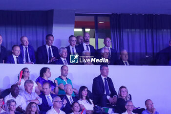 2023-09-16 - President of the Republic Sergio Mattarella - GOLD MEDAL FINAL - ITALY VS POLAND - CEV EUROVOLLEY MEN - VOLLEYBALL