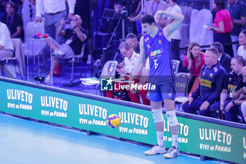 2023-09-16 - Alessandro Michieletto (Italy) - GOLD MEDAL FINAL - ITALY VS POLAND - CEV EUROVOLLEY MEN - VOLLEYBALL