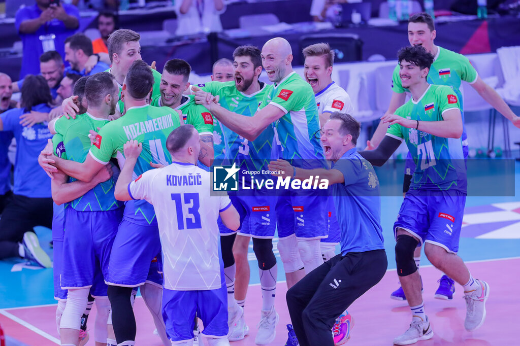 Bronze Medal Final - France vs Slovenia - EUROVOLLEY MEN - VOLLEY