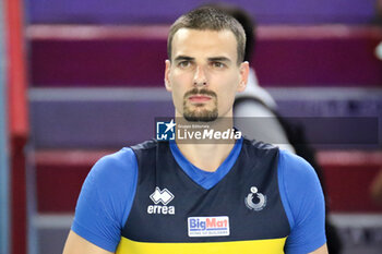 2023-09-09 - Italy's Simone Giannelli - EIGHT FINAL - ITALY VS NORTH MACEDONIA - CEV EUROVOLLEY MEN - VOLLEYBALL