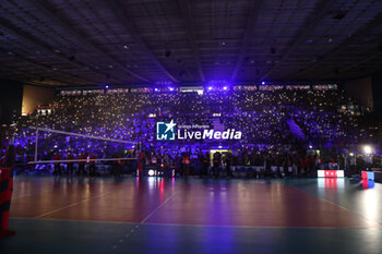 2023-09-09 - Light show at Palaflorio - EIGHT FINAL - ITALY VS NORTH MACEDONIA - CEV EUROVOLLEY MEN - VOLLEYBALL