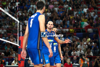 2023-09-09 - Italy's Gianluca Galassi - EIGHT FINAL - ITALY VS NORTH MACEDONIA - CEV EUROVOLLEY MEN - VOLLEYBALL