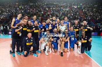 2023-09-09 - Italy team - EIGHT FINAL - ITALY VS NORTH MACEDONIA - CEV EUROVOLLEY MEN - VOLLEYBALL