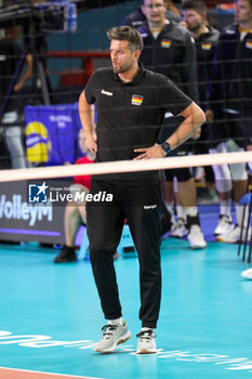 2023-09-09 - Germany's Head Coach Michal Winiarski - EIGHT FINAL - THE NETHERLAND VS GERMANY - CEV EUROVOLLEY MEN - VOLLEYBALL