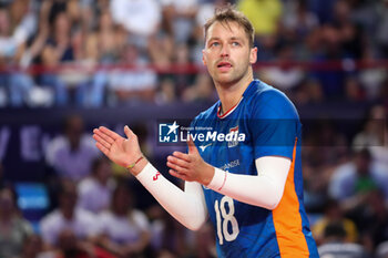 2023-09-09 - The Netherlands' Robbert Andringa - EIGHT FINAL - THE NETHERLAND VS GERMANY - CEV EUROVOLLEY MEN - VOLLEYBALL