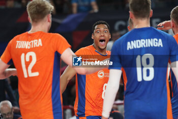 2023-09-09 - The Netherlands' Fabian Plak - EIGHT FINAL - THE NETHERLAND VS GERMANY - CEV EUROVOLLEY MEN - VOLLEYBALL
