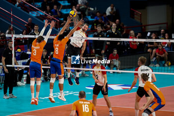 09/09/2023 - Germany's Gyorgy Grozer in action - EIGHT FINAL - THE NETHERLAND VS GERMANY - EUROVOLLEY MEN - VOLLEY