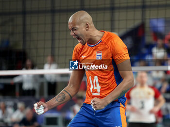 2023-09-09 - The Netherlands' Nimir Abdel-Aziz energy - EIGHT FINAL - THE NETHERLAND VS GERMANY - CEV EUROVOLLEY MEN - VOLLEYBALL