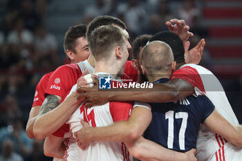 2023-09-10 - Poland Team joy - EIGHT FINAL - POLAND VS BELGIUM - CEV EUROVOLLEY MEN - VOLLEYBALL