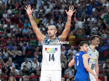 2023-09-12 - Italy's Gianluca Galassi - QUARTER FINAL - ITALY VS THE NETHERLANDS - CEV EUROVOLLEY MEN - VOLLEYBALL