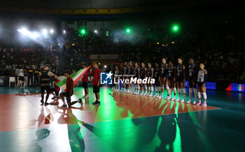 2023-08-22 - Team Italy during the CEV EuroVolley 2023 match between the national teams of Romania and Bulgaria, on 22 August 2023 at pala Giani Asti Turin Italy. Photo Nderim KACELI - CEV EUROVOLLEY 2023 - WOMEN - ITALY VS BOSNIA & HERZEGOVINA - INTERNATIONALS - VOLLEYBALL