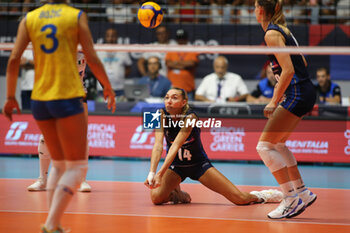 2023-08-22 - Petrini of Italy during the CEV EuroVolley 2023 match between the national teams of Romania and Bulgaria, on 22 August 2023 at pala Giani Asti Turin Italy. Photo Nderim KACELI - CEV EUROVOLLEY 2023 - WOMEN - ITALY VS BOSNIA & HERZEGOVINA - INTERNATIONALS - VOLLEYBALL