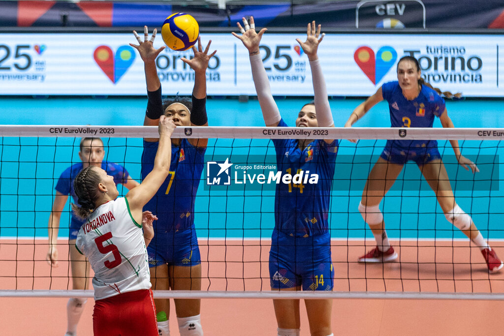 CEV EuroVolley 2023 - Women - Bulgaria vs Romania - INTERNATIONALS - VOLLEYBALL