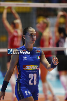 2023-08-23 - PARROCCHIALE Beatrice (Italy) during the CEV EuroVolley 2023 match between the national teams of Italy and Croatia, on 23 August 2023 at pala Giani Asti Turin Italy. Photo Nderim KACELI - CEV EUROVOLLEY 2023 - WOMEN - ITALY VS CROATIA - INTERNATIONALS - VOLLEYBALL