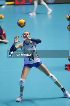 2023-08-23 - ANTROPOVA Ekaterina (Italy) during the CEV EuroVolley 2023 match between the national teams of Italy and Croatia, on 23 August 2023 at pala Giani Asti Turin Italy. Photo Nderim KACELI - CEV EUROVOLLEY 2023 - WOMEN - ITALY VS CROATIA - INTERNATIONALS - VOLLEYBALL