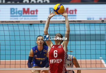 2023-08-23 - DEAK Lea (Croatia) during the CEV EuroVolley 2023 match between the national teams of Italy and Croatia, on 23 August 2023 at pala Giani Asti Turin Italy. Photo Nderim KACELI - CEV EUROVOLLEY 2023 - WOMEN - ITALY VS CROATIA - INTERNATIONALS - VOLLEYBALL