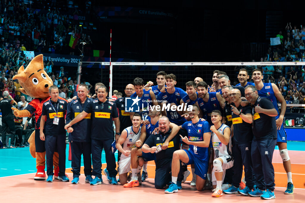 CEV EuroVolley 2023 - Men - Belgium vs Italy - INTERNATIONALS - VOLLEYBALL