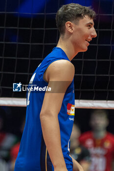 2023-08-28 - BOVOLENTA Alessandro (Italy) during the CEV EuroVolley 2023 men Final Round Pool A, match between Italy and Belgium at Unipol Arena Bologna, Italy, on August 28, 2023 - CEV EUROVOLLEY 2023 - MEN - BELGIUM VS ITALY - INTERNATIONALS - VOLLEYBALL