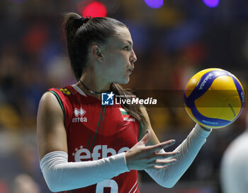 2023-08-23 - Petya Barakova of Bulgaria during the CEV EuroVolley 2023 match between the national teams of Switzerland and Bulgaria, on 23 August 2023 at pala Giani Asti Turin Italy. Photo Nderim KACELI - CEV EUROVOLLEY 2023 - WOMEN - SWITZERLAND VS BULGARIA - INTERNATIONALS - VOLLEYBALL