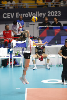 2023-08-23 - Madlaina Matter of Switzerland during the CEV EuroVolley 2023 match between the national teams of Switzerland and Bulgaria, on 23 August 2023 at pala Giani Asti Turin Italy. Photo Nderim KACELI - CEV EUROVOLLEY 2023 - WOMEN - SWITZERLAND VS BULGARIA - INTERNATIONALS - VOLLEYBALL