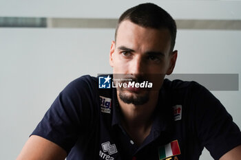2023-08-30 -  - PRESS MEETING WITH ITALY VOLLEYBALL TEAM - INTERNATIONALS - VOLLEYBALL