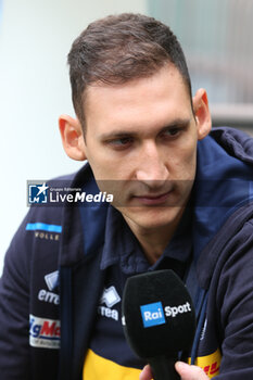 2023-08-30 - russo roberto (n.19 italy middle blocker) - PRESS MEETING WITH ITALY VOLLEYBALL TEAM - INTERNATIONALS - VOLLEYBALL