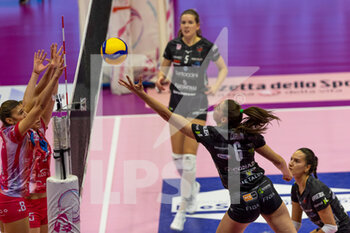 2023-02-04 - Attack of Beatrice Gardini (Perugia Volley) - VERO VOLLEY MILANO VS BARTOCCINI-FORTINFISSI PERUGIA - SERIE A1 WOMEN - VOLLEYBALL