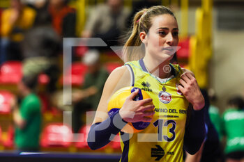 08/03/2023 - Ludovica Guidi #13 of Savino del Bene Scandicci looks on during Volley Serie A women 2022/23 volleyball match between UYBA Unet E-Work Busto Arsizio and Savino del Bene Scandicci at E-Work Arena, Busto Arsizio, Italy on March 08, 2023 - E-WORK BUSTO ARSIZIO VS SAVINO DEL BENE SCANDICCI - SERIE A1 FEMMINILE - VOLLEY