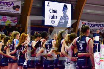 2023-04-19 - In memory of Julia Ituma (Fenera Chieri) - PLAY OFF - REALE MUTUA FENERA CHIERI VS IGOR GORGONZOLA NOVARA - SERIE A1 WOMEN - VOLLEYBALL