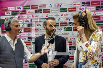 2023-04-23 - Head coach Marco Gaspari (Vero Volley Milano) - PLAYOFF - VERO VOLLEY MILANO VS  TRASPORTI PESANTI CASALMAGGIORE - SERIE A1 WOMEN - VOLLEYBALL