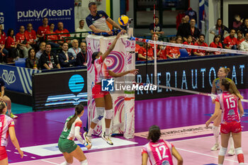 2023-05-13 - Attack of Myriam Sylla (Vero Volley Milano) - PLAY OFF - FINAL - VERO VOLLEY MILANO VS PROSECCO DOC IMOCO CONEGLIANO - SERIE A1 WOMEN - VOLLEYBALL