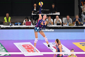 2023-10-08 - Ekaterina Antropova of Savino Del Bene Scandicci - SAVINO DEL BENE SCANDICCI VS IL BISONTE FIRENZE - SERIE A1 WOMEN - VOLLEYBALL