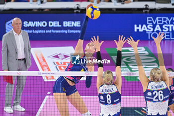 2023-10-08 - Ekaterina Antropova of Savino Del Bene Scandicci - SAVINO DEL BENE SCANDICCI VS IL BISONTE FIRENZE - SERIE A1 WOMEN - VOLLEYBALL