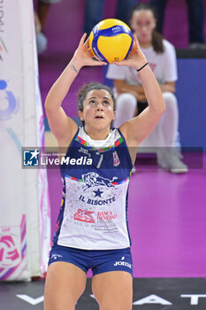 2023-10-08 - Ilaria Battistoni of Il Bisonte Firenze - SAVINO DEL BENE SCANDICCI VS IL BISONTE FIRENZE - SERIE A1 WOMEN - VOLLEYBALL