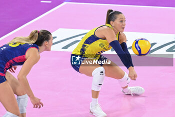 2023-10-08 - Enrica Merlo of Savino Del Bene Scandicci - SAVINO DEL BENE SCANDICCI VS IL BISONTE FIRENZE - SERIE A1 WOMEN - VOLLEYBALL