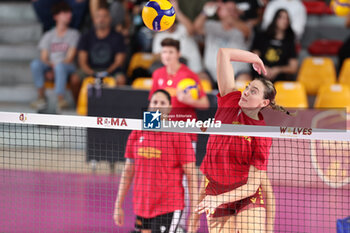 2023-10-15 - heating Roma Volley Club - ROMA VOLLEY CLUB VS REALE MUTUA FENERA CHIERI 76 - SERIE A1 WOMEN - VOLLEYBALL