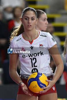 2023-10-22 - Giorgia Frosini of UYBA Volley Busto Arsizio during the 3rd round of the Serie A1 Women's Volleyball Championship between Roma Volley Club and UYBA Busto Arsizio on 21 October 2023 at the Palazzetto dello Sport in Rome. - ROMA VOLLEY CLUB VS UYBA VOLLEY BUSTO ARSIZIO - SERIE A1 WOMEN - VOLLEYBALL