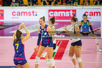 2023-10-29 - Ekaterina Antropova (Savino Del Bene Scandicci) exultation - SAVINO DEL BENE SCANDICCI VS TRASPORTIPESANTI CASALMAGGIORE - SERIE A1 WOMEN - VOLLEYBALL