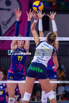 2023-10-29 - Elena Perinelli (Trasportipesanti Casalmaggiore) vs Ekaterina Antropova (Savino Del Bene Scandicci) - SAVINO DEL BENE SCANDICCI VS TRASPORTIPESANTI CASALMAGGIORE - SERIE A1 WOMEN - VOLLEYBALL