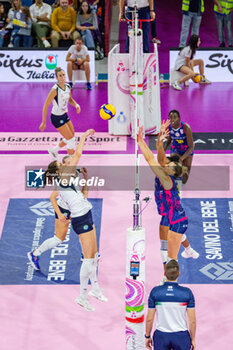 2023-10-29 - Trasportipesanti Casalmaggiore in action - SAVINO DEL BENE SCANDICCI VS TRASPORTIPESANTI CASALMAGGIORE - SERIE A1 WOMEN - VOLLEYBALL