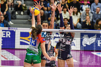 2023-11-04 - Anett Nemeth in action for Pinerolo during Volley Serie A1 F match between Reale Mutua Fener Chieri '76 and Wash4green Pinerolo at Palafenera, Chieri (TO) - REALE MUTUA FENERA CHIERI 76 VS WASH4GREEN PINEROLO - SERIE A1 WOMEN - VOLLEYBALL