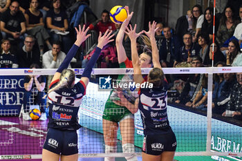 2023-11-04 - Adelina Ungureanu in action for Pinerolo during Volley Serie A1 F match between Reale Mutua Fener Chieri '76 and Wash4green Pinerolo at Palafenera, Chieri (TO) - REALE MUTUA FENERA CHIERI 76 VS WASH4GREEN PINEROLO - SERIE A1 WOMEN - VOLLEYBALL