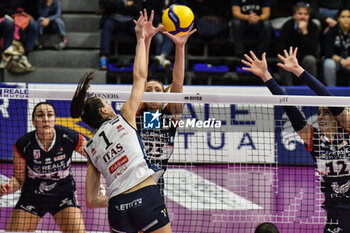 2023-11-18 - Yana Shcherban of Itas Trentino Volley during Volley Serie A1 F match between Reale Mutua Fenera Chieri '76 and Itas Trentino Volley at PalaFenera, Chieri - REALE MUTUA FENERA CHIERI 76 VS ITAS TRENTINO - SERIE A1 WOMEN - VOLLEYBALL