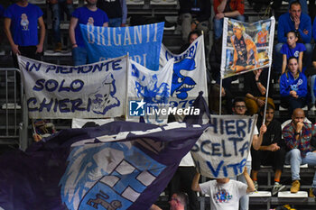 2023-11-18 - Chieri fans during Volley Serie A1 F match between Reale Mutua Fenera Chieri '76 and Itas Trentino Volley at PalaFenera, Chieri - REALE MUTUA FENERA CHIERI 76 VS ITAS TRENTINO - SERIE A1 WOMEN - VOLLEYBALL