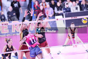 2023-11-26 - Roma Volley Club defense - ROMA VOLLEY CLUB VS ALLIANZ VV MILANO - SERIE A1 WOMEN - VOLLEYBALL
