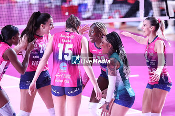 2023-11-26 - Vero Volley Milano exultation - ROMA VOLLEY CLUB VS ALLIANZ VV MILANO - SERIE A1 WOMEN - VOLLEYBALL