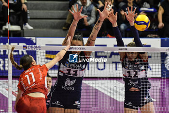 2023-12-03 - Federica Carletti of UYBA in action during Serie A1 Femminile match between Reale Mutua Fenera Chieri '76 and UYBA Volley Busto Arsizio at Palafenera, Chieri (TO) - REALE MUTUA FENERA CHIERI 76 VS UYBA VOLLEY BUSTO ARSIZIO - SERIE A1 WOMEN - VOLLEYBALL